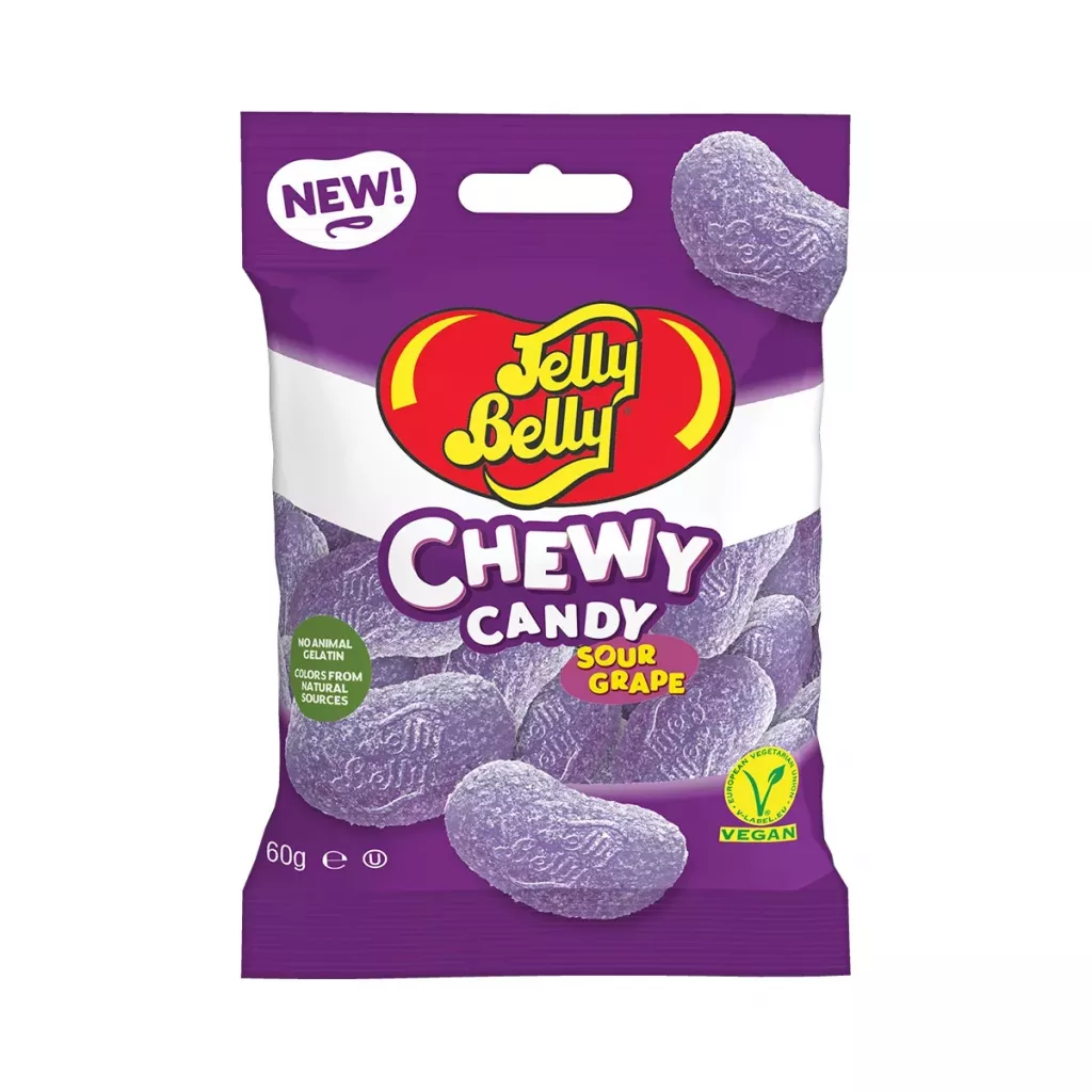Жевательный мармелад "Jelly Belly" кислый виноград